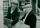 Arthur Lowe and Eric Sykes - The Plank - Vintage Photograph