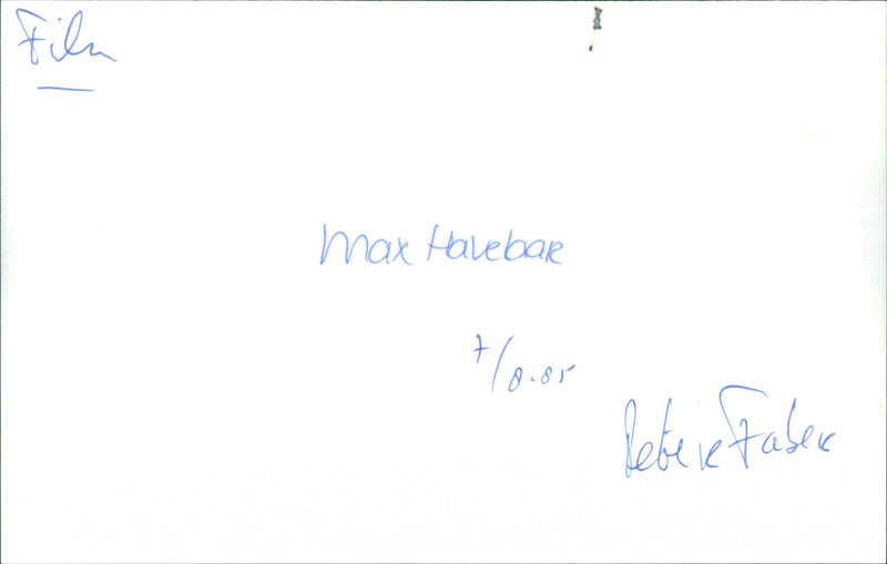 Max Havelaar - Vintage Photograph