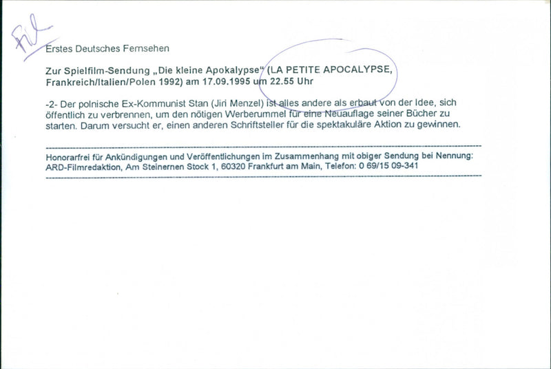 La petite apocalypse - Vintage Photograph