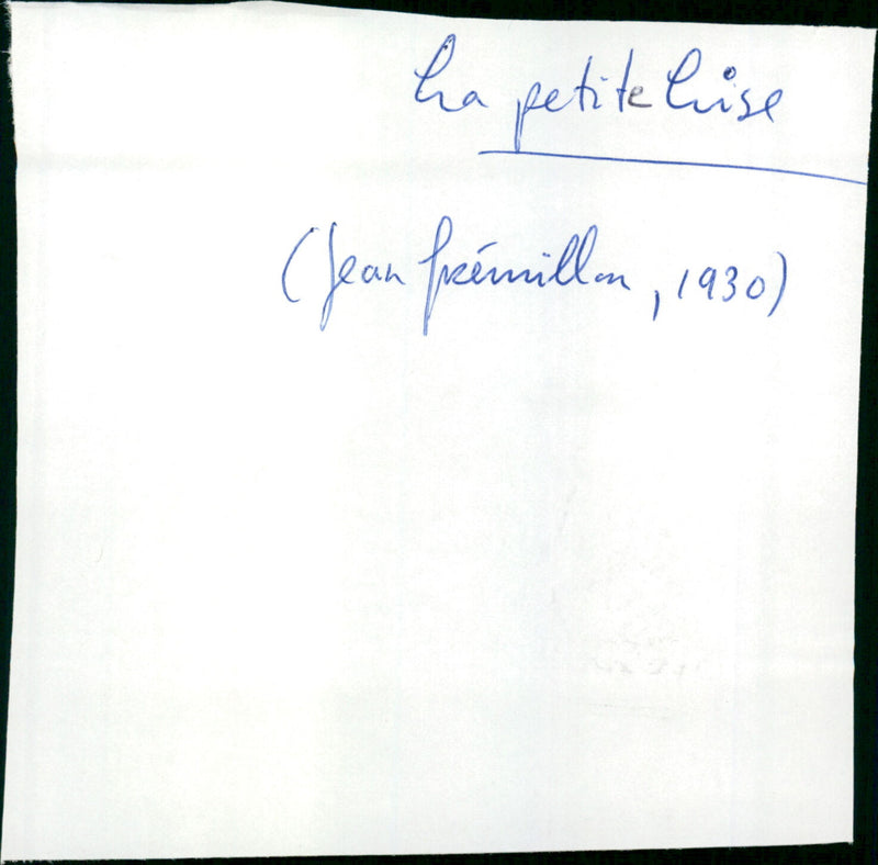 La petite Lise - Vintage Photograph