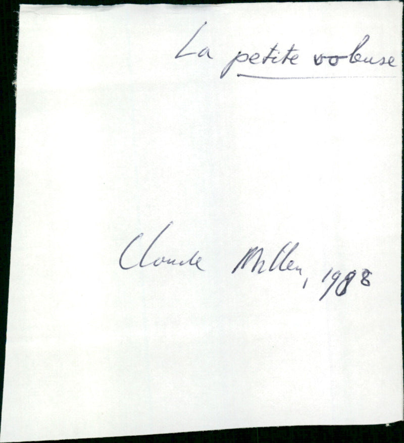 La petite voleuse - Vintage Photograph