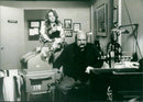 Skye Aubrey and Jackie Coogan - The Phantom of Hollywood - Vintage Photograph