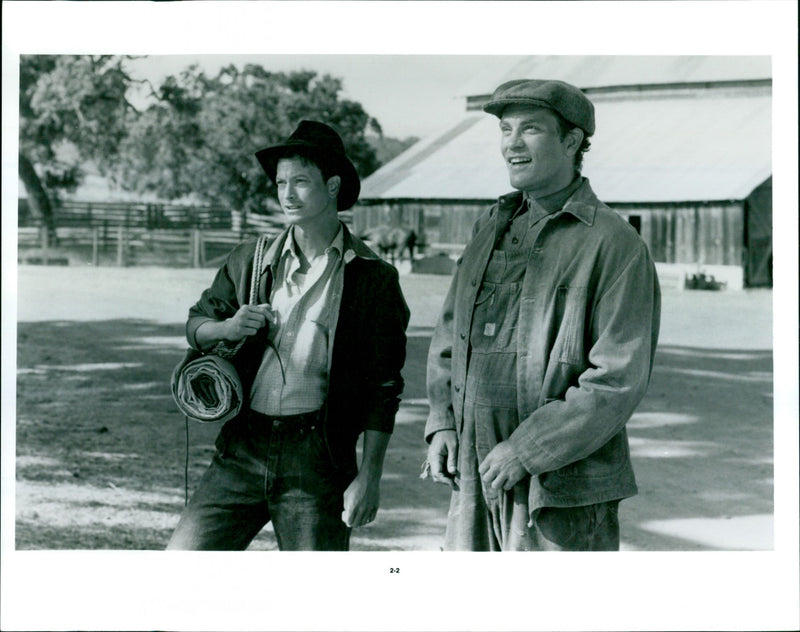 Gary Sinise and John Malkovich - Of Mice and Men - Vintage Photograph
