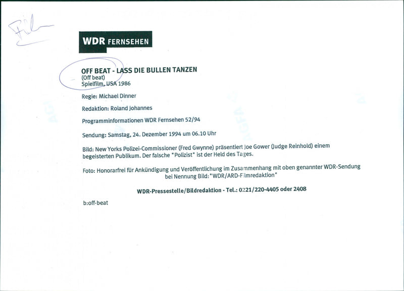 Off Beat - Vintage Photograph