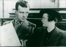 John Loder and Sylvia Sidney - Sabotage - Vintage Photograph