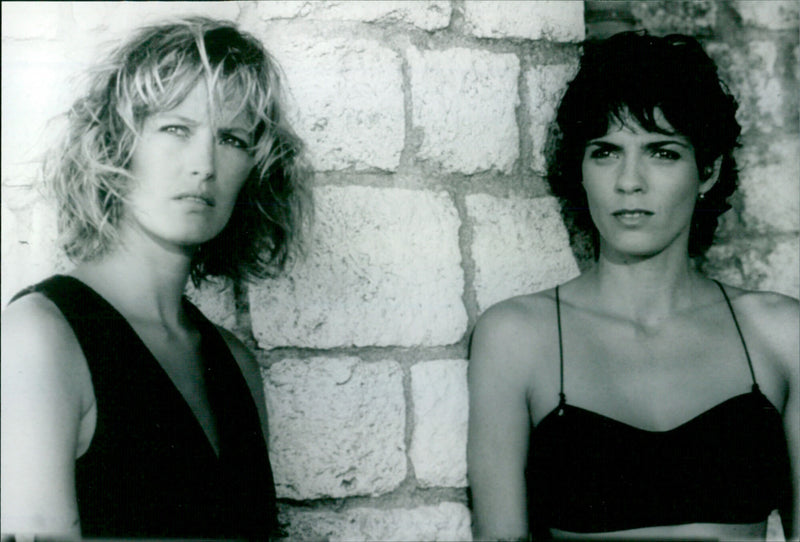 Elizabeth Bourgine and Gabrielle Lazure - Noyade interdite - Vintage Photograph