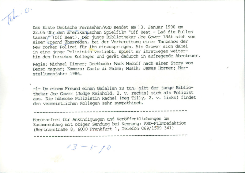 Off Beat - Vintage Photograph