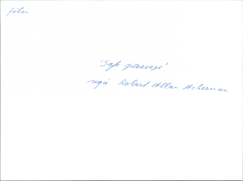 Susan Sarandon - Safe Passage - Vintage Photograph