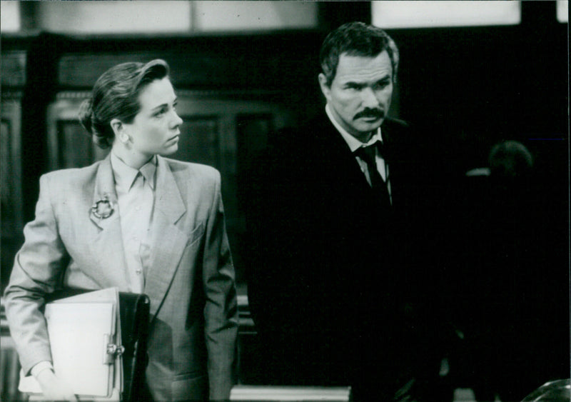 Theresa Russell and Burt Reynolds - Physical Evidence - Vintage Photograph