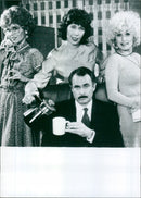 Jane Fonda, Lily Tomlin, Dolly Parton and Dabney Coleman - Nine to Five - Vintage Photograph