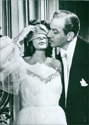 Greta Garbo and Melvyn Douglas - Vintage Photograph