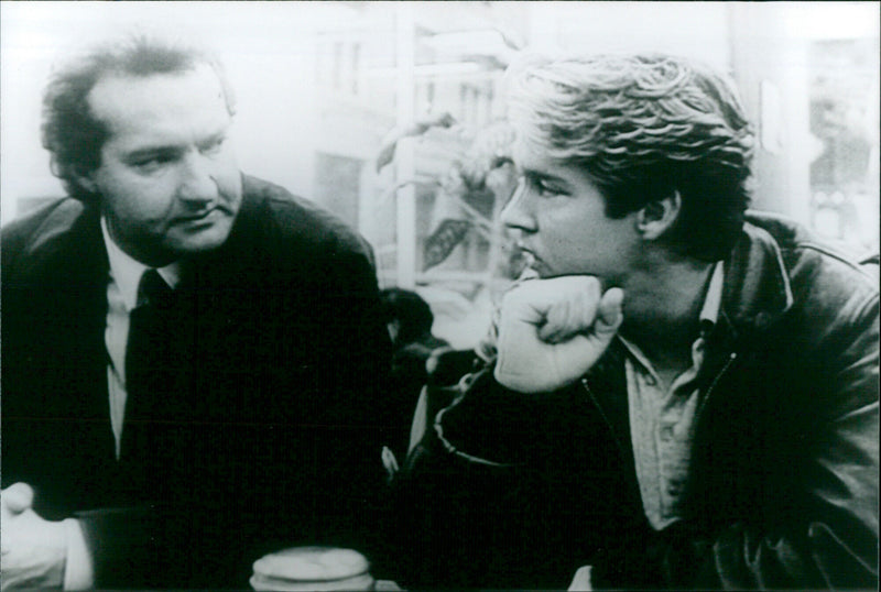 D.B. Sweeney and Randy Quait - No Man's Land - Vintage Photograph