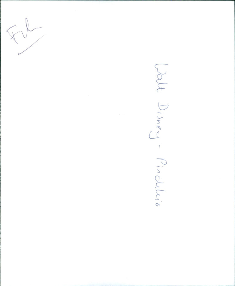 Pinocchio - Vintage Photograph