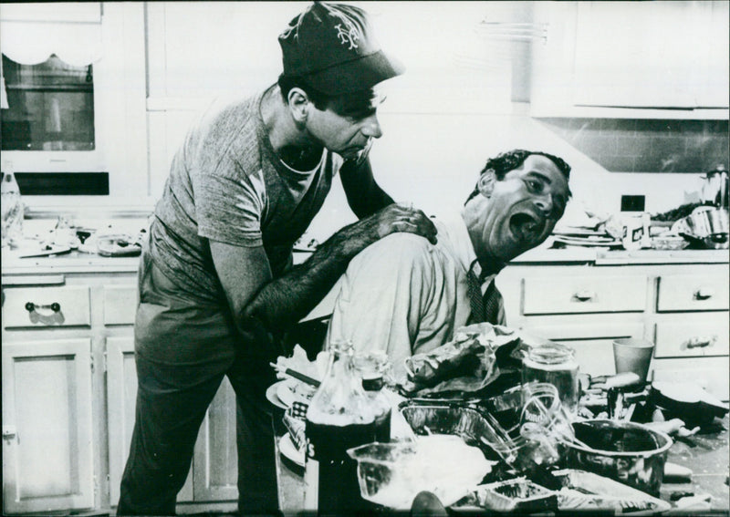 Jack Lemmon and Walter Matthau - The Odd Couple - Vintage Photograph