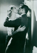 Cary Grant and Eva Marie Saint - Vintage Photograph