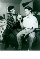 Alan Thicke and Jay Underwood - Not Quite Human II - Vintage Photograph