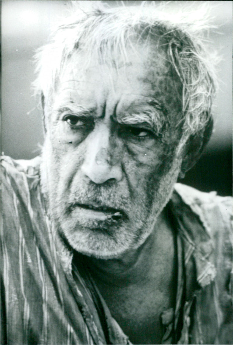 Anthony Quinn - The Old Man and the Sea - Vintage Photograph