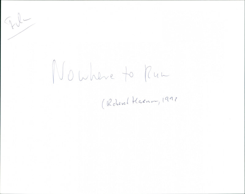 Jean-Claude Van Damme - Nowhere to Run - Vintage Photograph