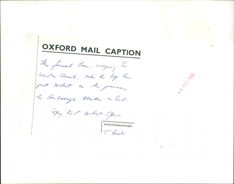 Sir Winston Churchill - Vintage Photograph