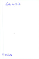 Bob Killick - Vintage Photograph