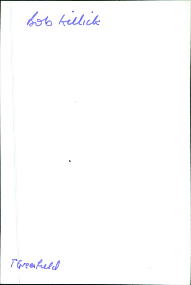 Bob Killick - Vintage Photograph