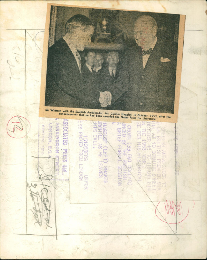 Winston Churchill - Vintage Photograph