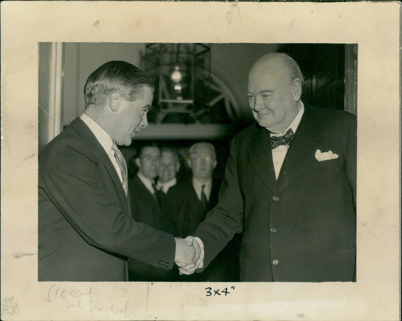 Winston Churchill - Vintage Photograph