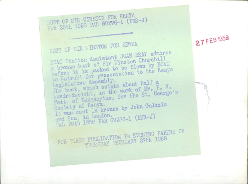 Winston Churchill - Vintage Photograph