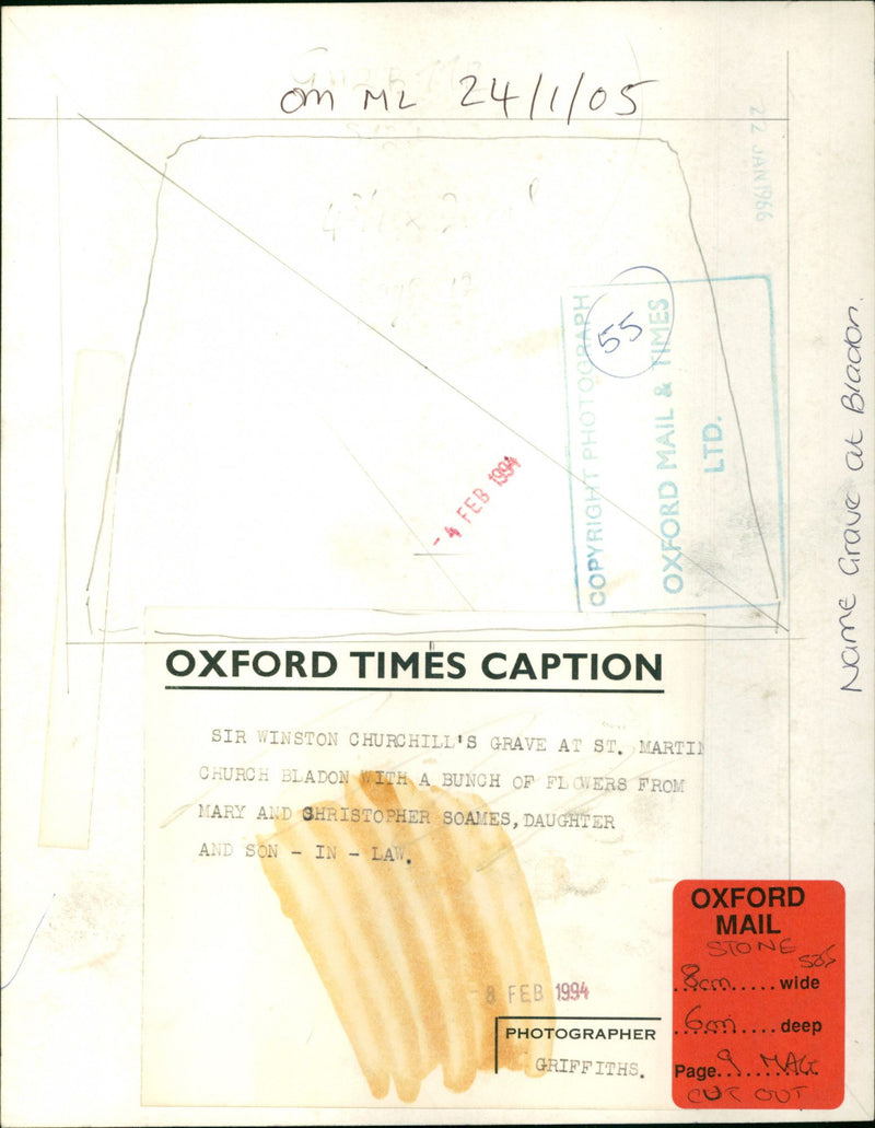 Sir Winston Churchill - Vintage Photograph