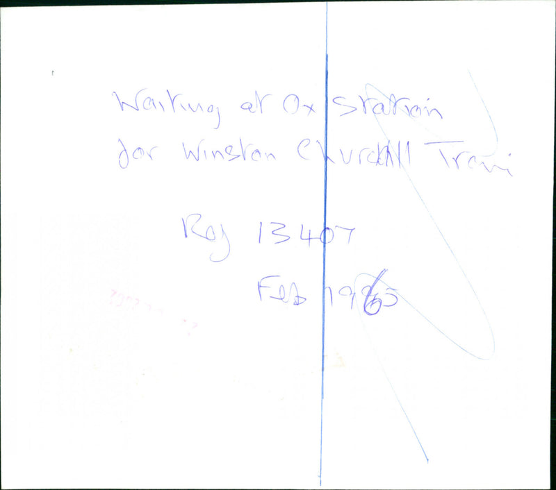 Sir Winston Churchill - Vintage Photograph