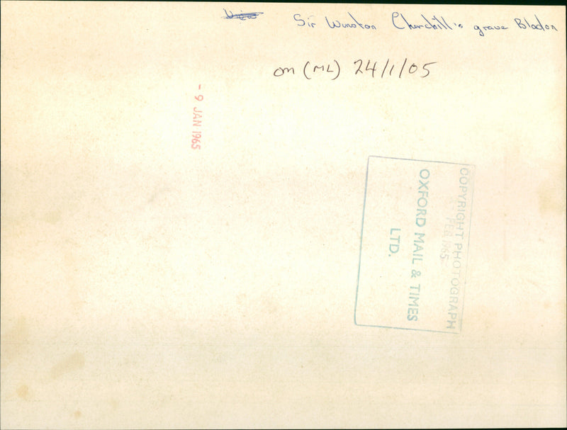 Sir Winston Churchill - Vintage Photograph