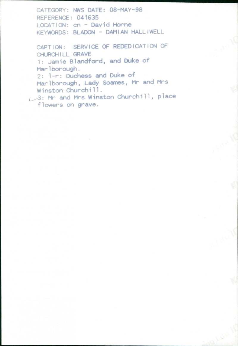 Winston Churchill - Vintage Photograph