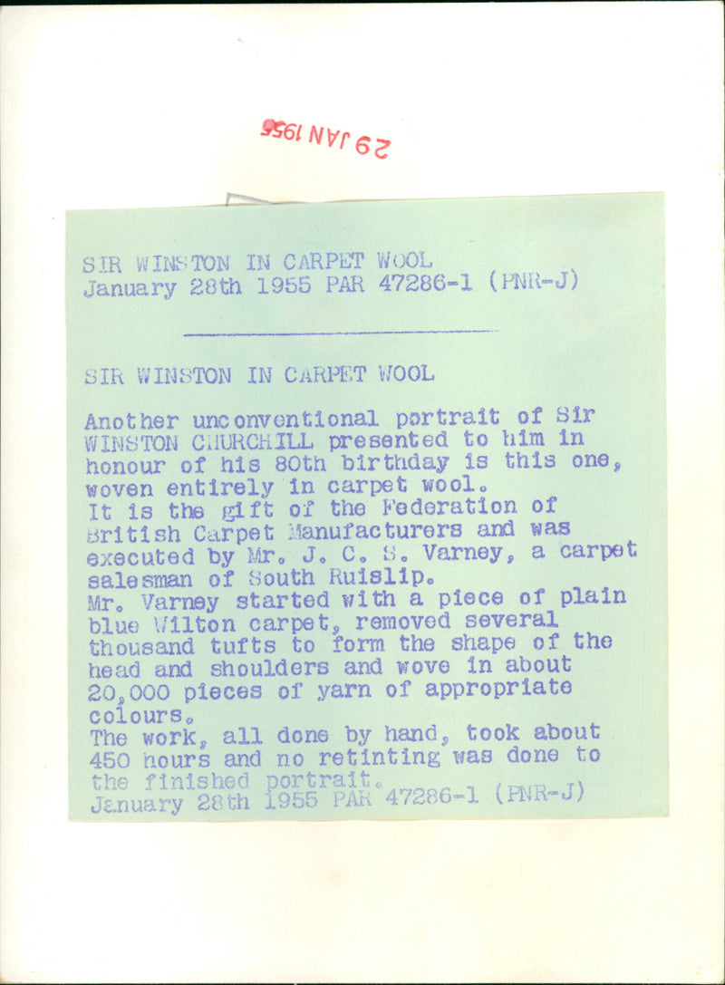 Sir Winston Churchill - Vintage Photograph