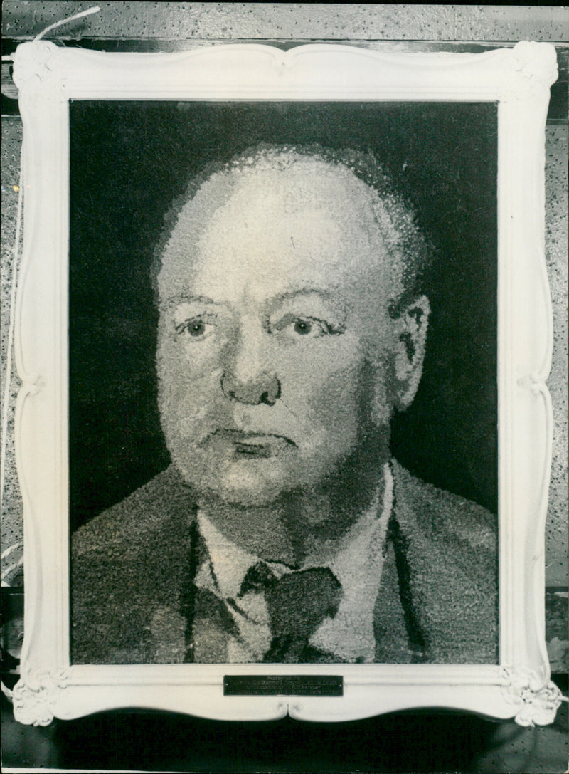 Sir Winston Churchill - Vintage Photograph
