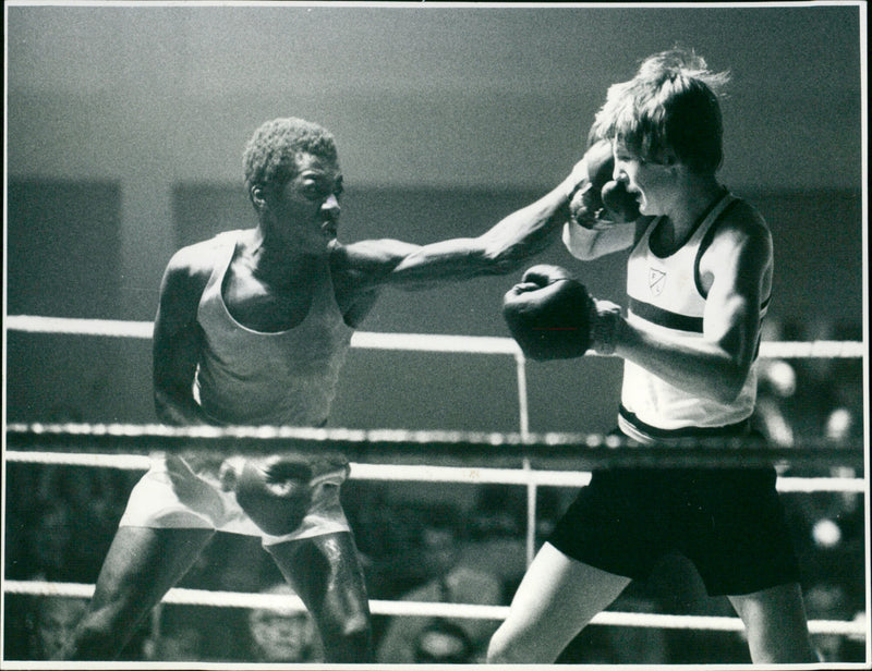 Cowley Boxing - Vintage Photograph
