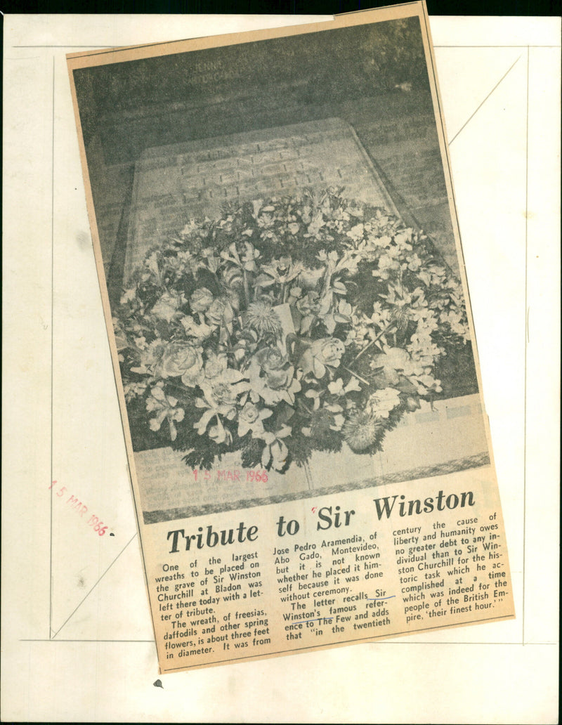 Sir Winston Churchill - Vintage Photograph