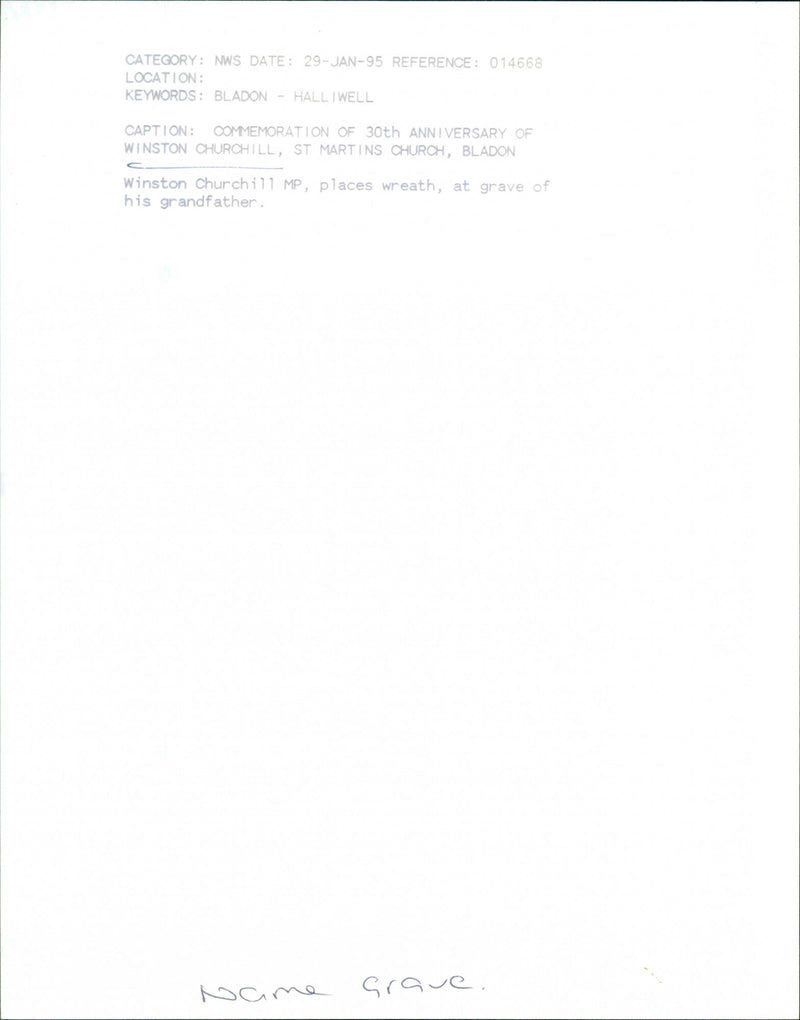 Winston Churchill - Vintage Photograph