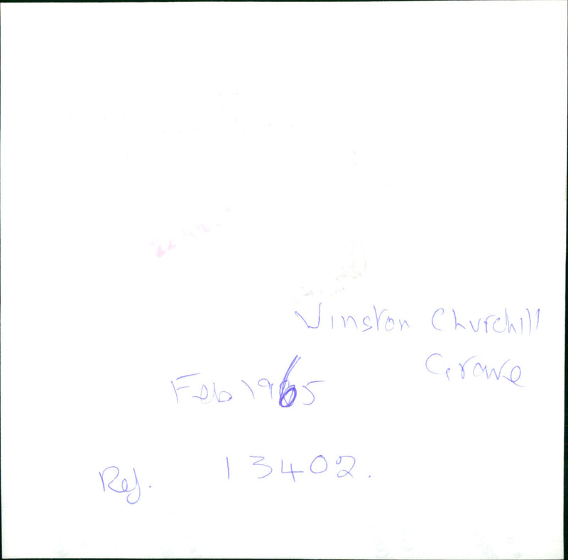 Sir Winston Churchill - Vintage Photograph