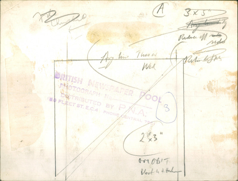 Winston Churchill - Vintage Photograph