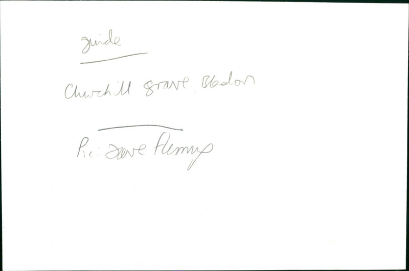 Sir Winston Churchill - Vintage Photograph