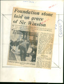 Sir Winston Churchill - Vintage Photograph