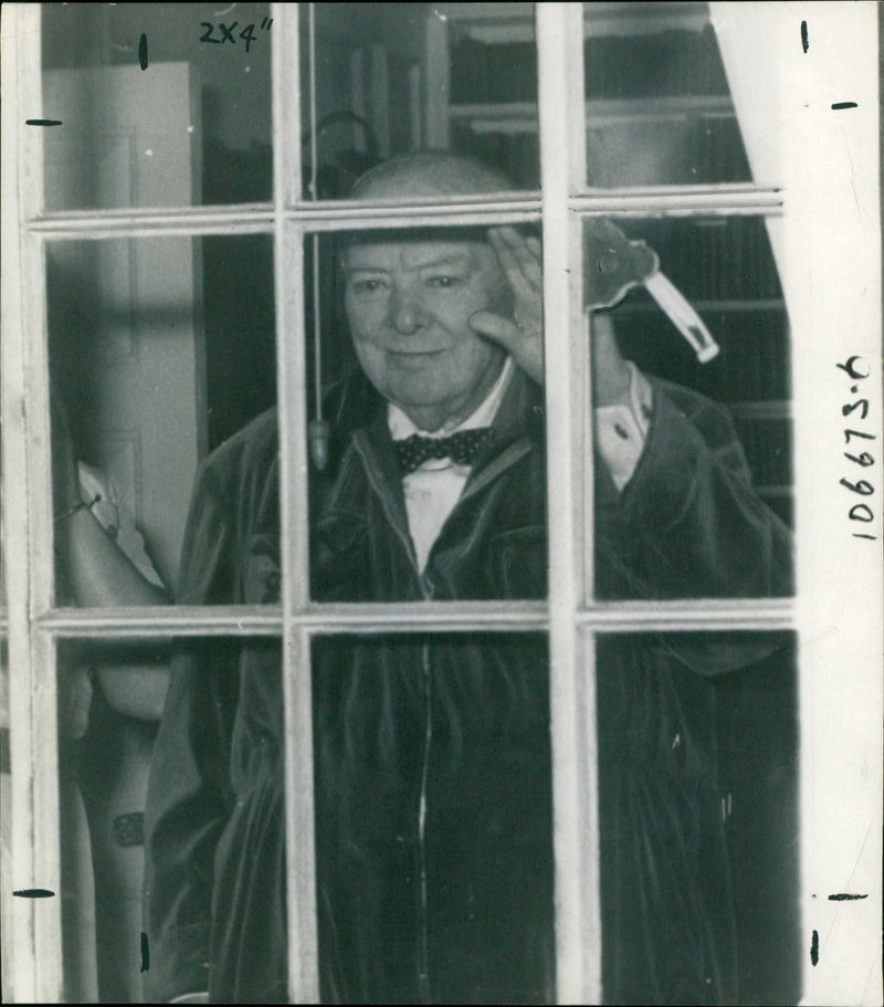Winston Churchill - Vintage Photograph
