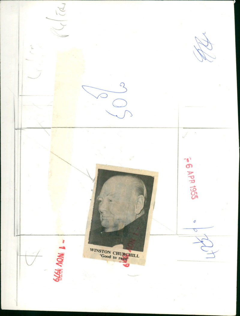 Winston Churchill - Vintage Photograph