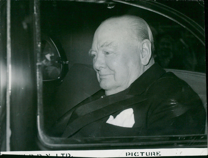 Winston Churchill - Vintage Photograph
