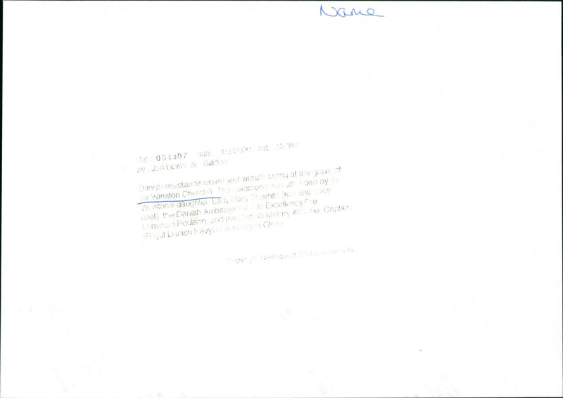 Sir Winston Churchill - Vintage Photograph