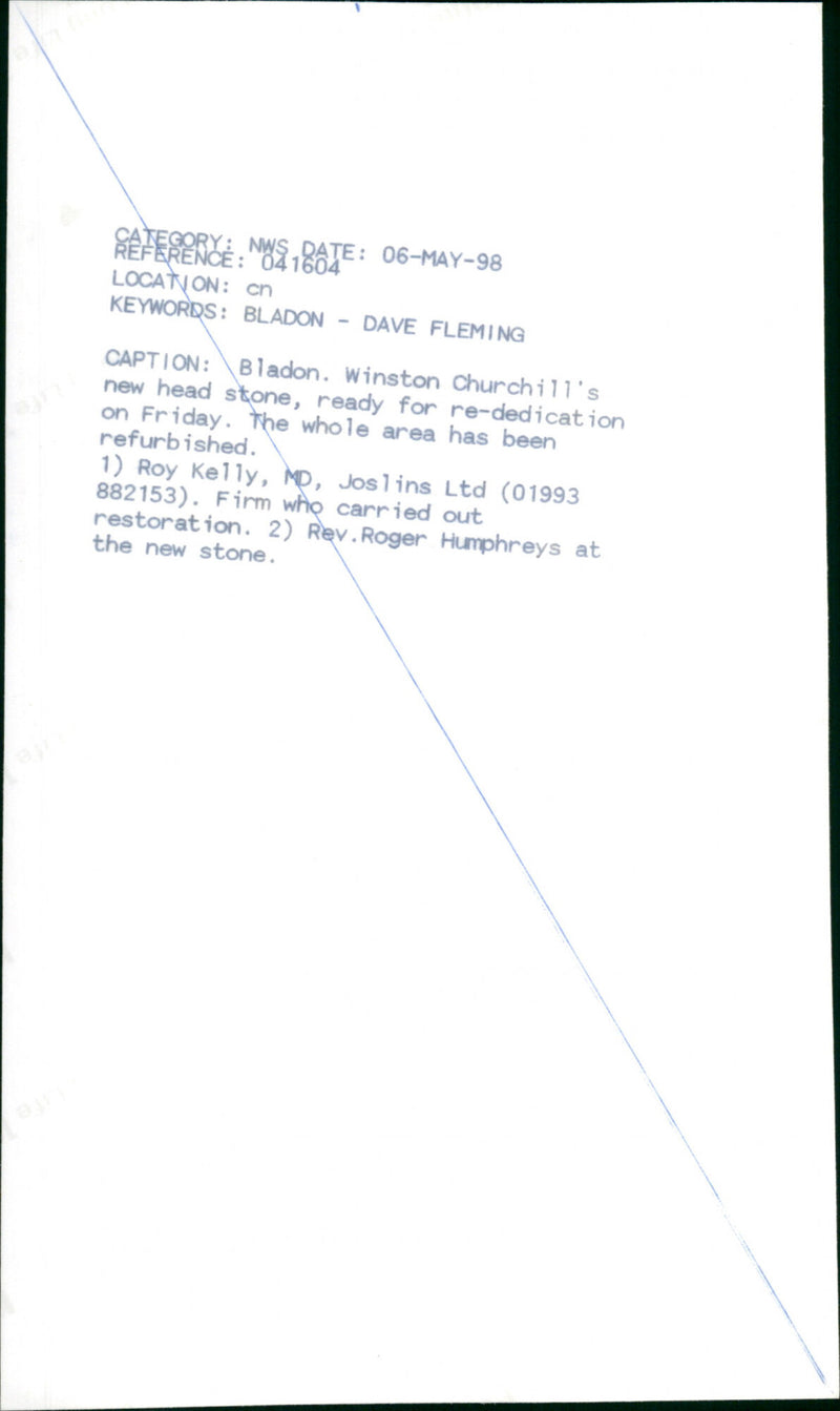 Winston Churchill - Vintage Photograph