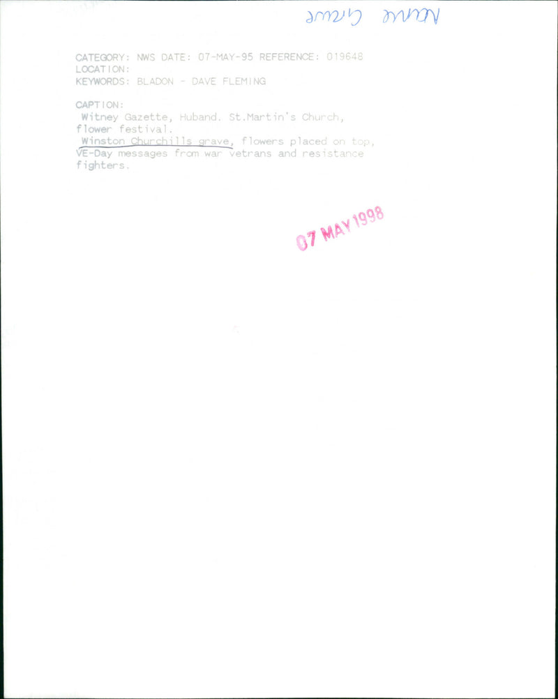 Sir Winston Churchill - Vintage Photograph