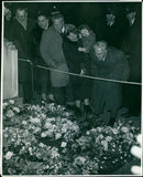 Winston Churchill's grave - Vintage Photograph