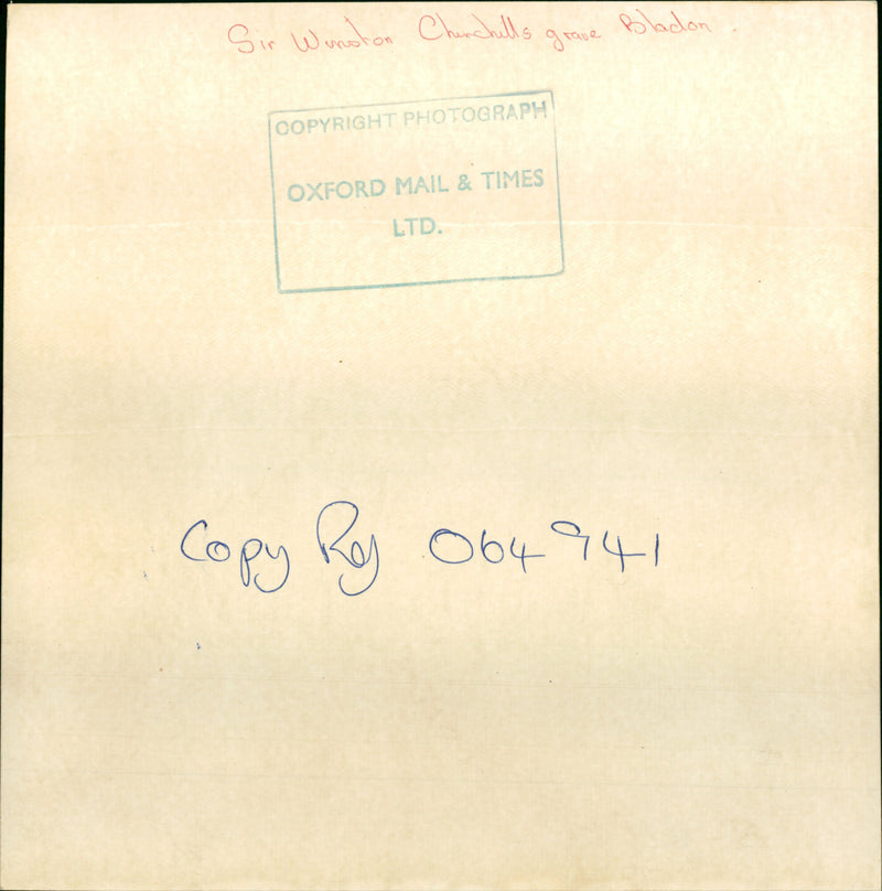 Sir Winston Churchill - Vintage Photograph