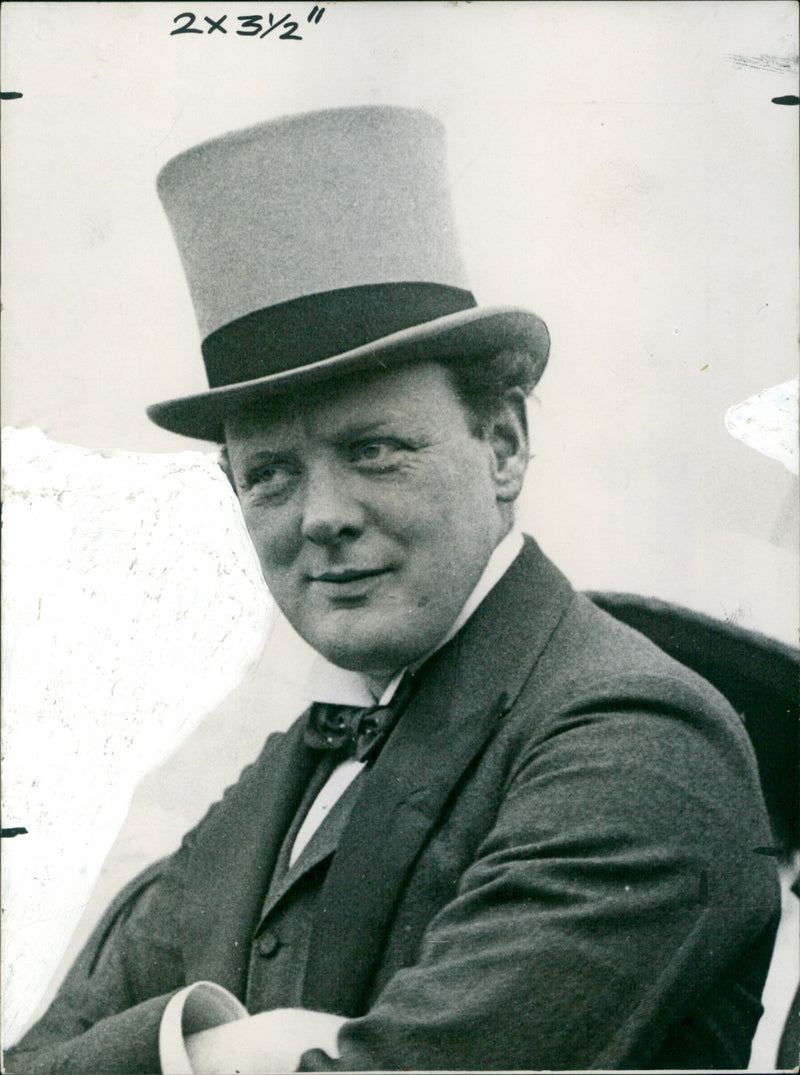 Winston Churchill - Vintage Photograph